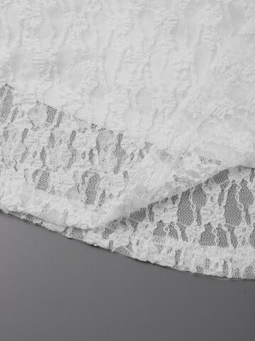 LapaPlus - Vestido de gala en blanco