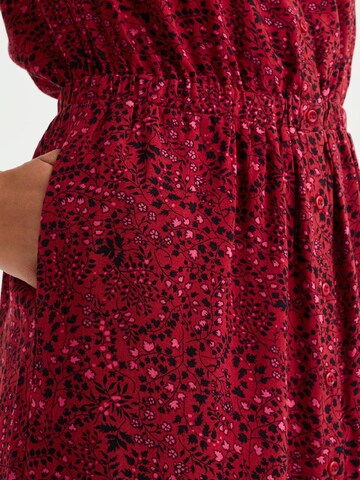 WE Fashion Shirt dress in Red