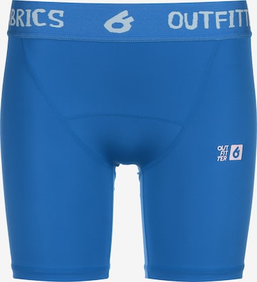 OUTFITTER Skinny Athletic Underwear in Blue: front