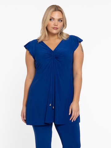 Yoek Tunic in Blue: front