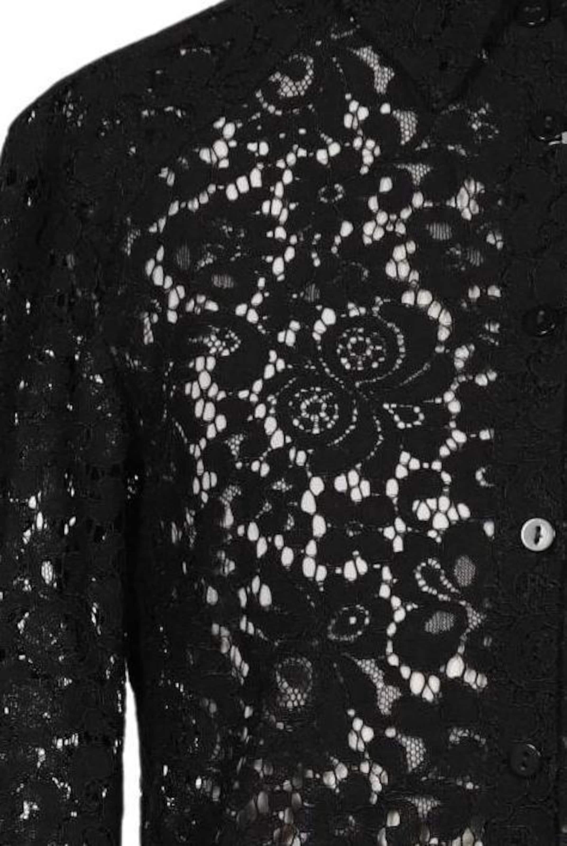 MANGO Bluse XS in Schwarz