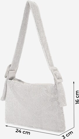 ALDO Shoulder Bag 'BANALIA' in Silver