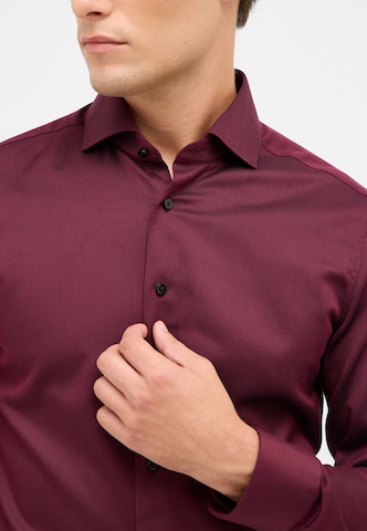 ETERNA Slim fit Zakelijk overhemd in Rood