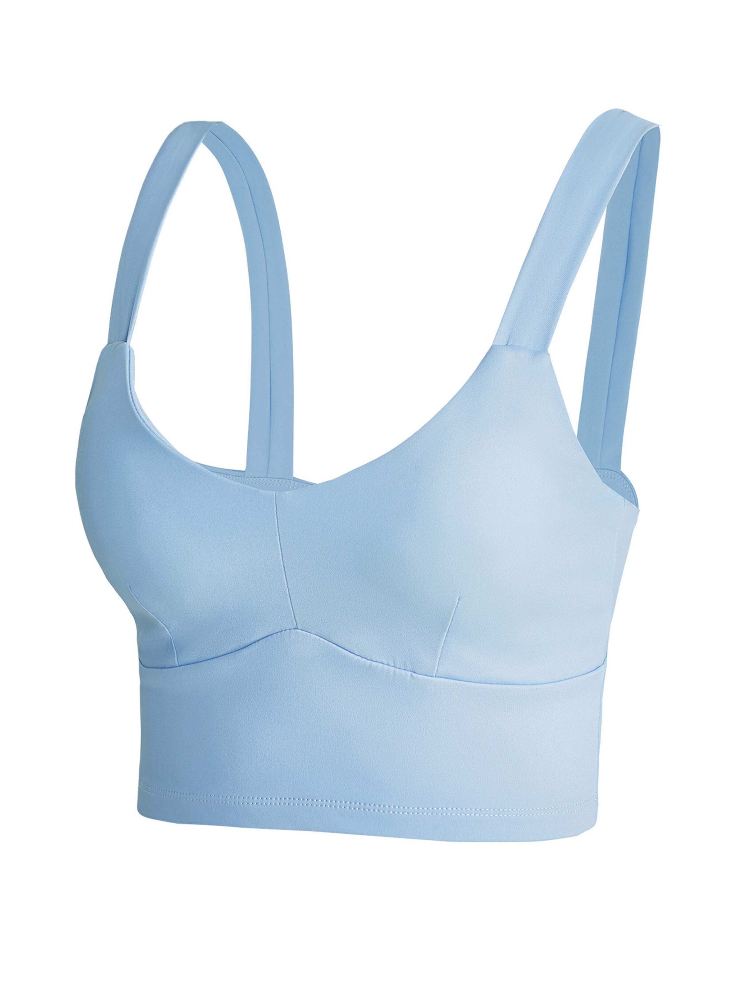 YEAZ Sportovní top 'Real Babe' – modrá: přední strana