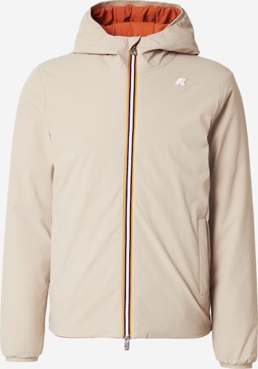 Demisezoninė striukė 'Jack St' iš K-Way, spalva – smėlio spalva / mandarinų spalva, Prekių apžvalga