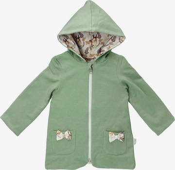 MaBu Kids Between-Season Jacket in Green: front