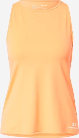 UNDER ARMOUR Sporttop 'Rush Energy' in Orange: predná strana