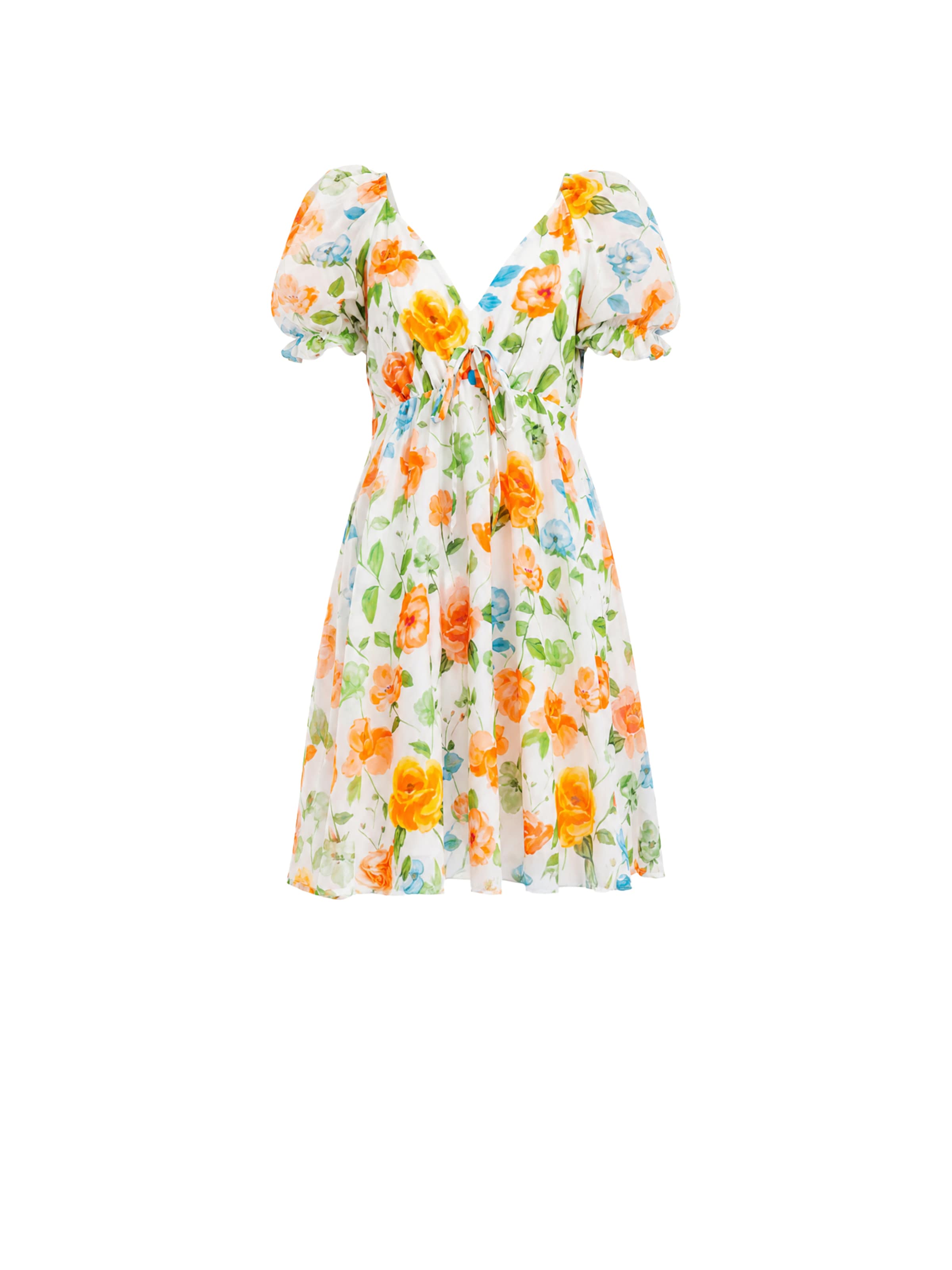 Abito di Haris Cotton in beige: frontale