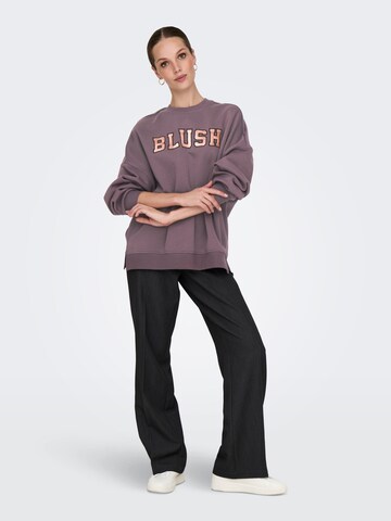 ONLYSweater majica 'ONLKAITLYN' - ljubičasta boja
