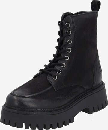 Palado Lace-Up Ankle Boots 'Murter' in Black: front