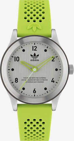 Orologio analogico ' CODE THREE ' di ADIDAS ORIGINALS in verde: frontale