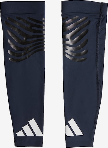 ADIDAS PERFORMANCE Leg Warmer 'Adizero Control Sleeves' in Blue: front