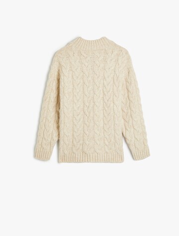 Koton Pullover in Weiß