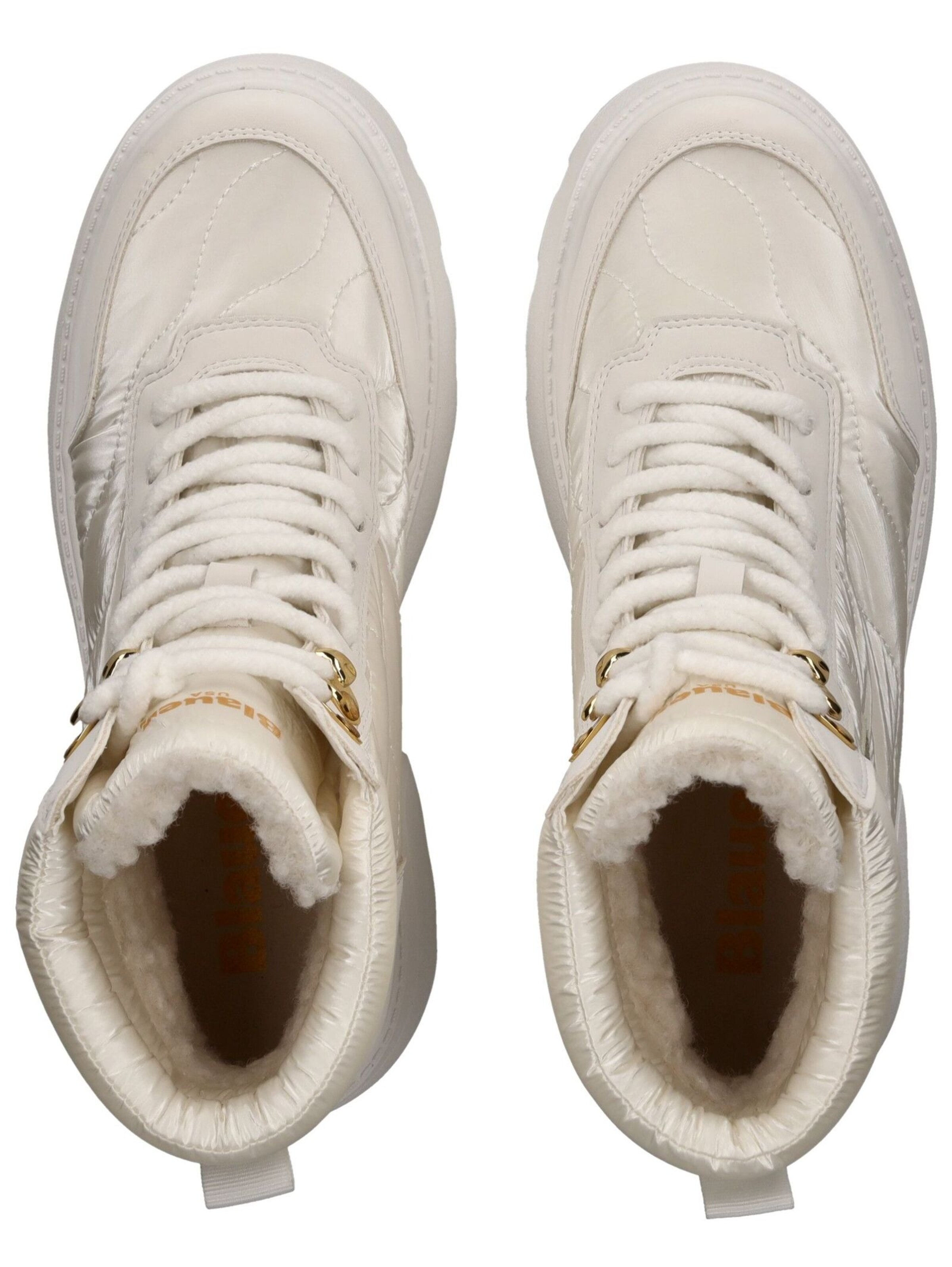 Blauer.USA Stiefelette in Weiß