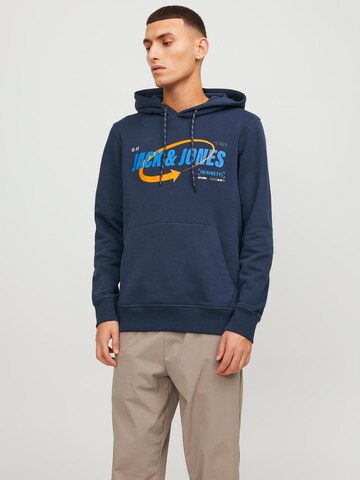 Felpa 'JCOBlack' di JACK & JONES in blu: frontale