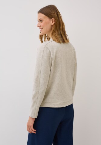 CECIL Sweatjacke in Beige