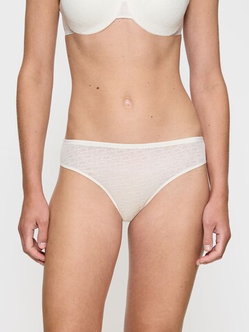 TRIUMPH Tai-Slip ' Signature Sheer ' in Weiß: Vorderseite