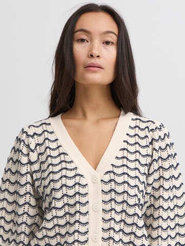 ICHI Strickjacke ' IHARDINA CA2 ' in Blau