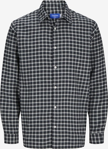 JACK & JONES Comfort fit Button up shirt in Green: front