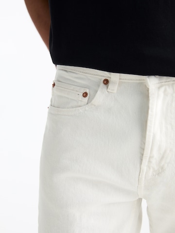 Pull&Bear Regular Jeans i hvit
