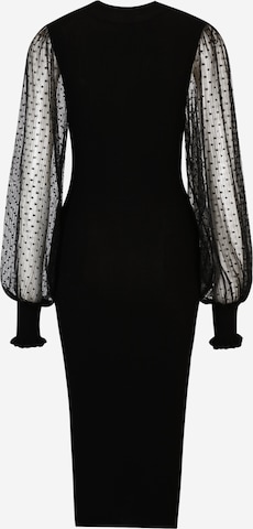 Y.A.S Tall Úpletové šaty 'MELANIA' – černá