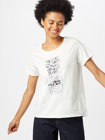 LIEBLINGSSTÜCK T-Shirt 'Cirsten' – bílá: přední strana