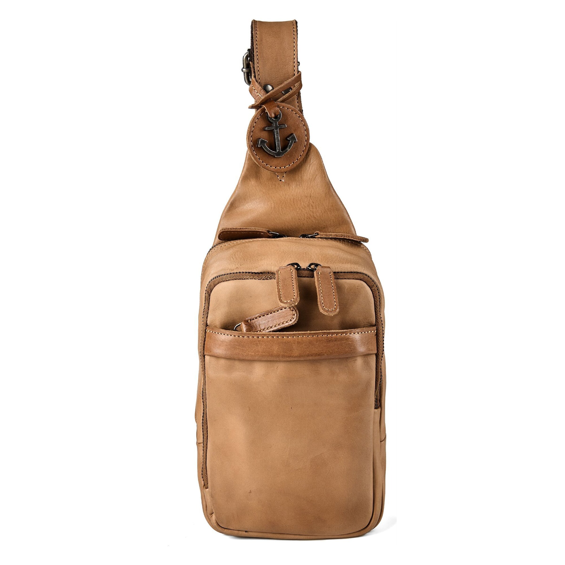 Sac à bandoulière 'Urban' Harbour 2nd en marron : devant