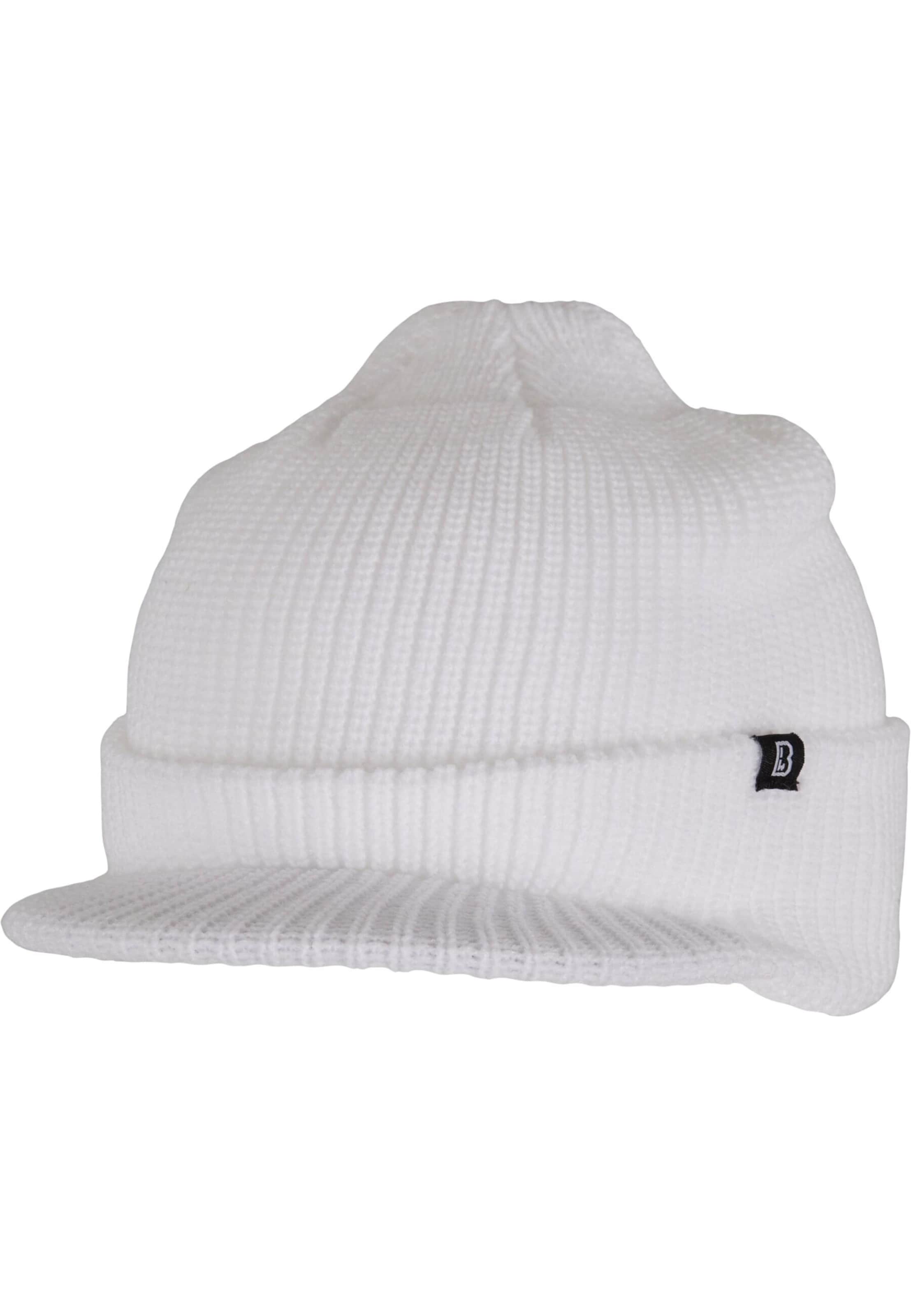 Brandit Beanie in White: front