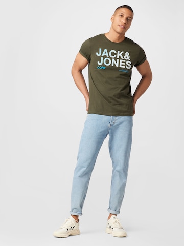 JACK & JONES Тениска в зелено