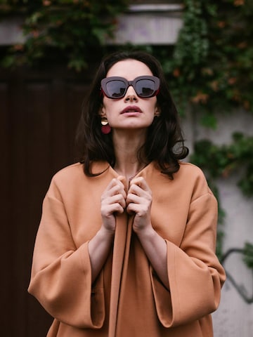 Couture de Marie Tussenmantel 'Mid-Season Tailored Coat for Office Wear – Addison' in Beige: voorkant