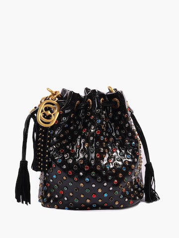 Borsa a sacco di La Carrie in nero: frontale