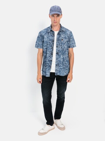 CAMEL ACTIVE Regular fit Button Up Shirt in Blue