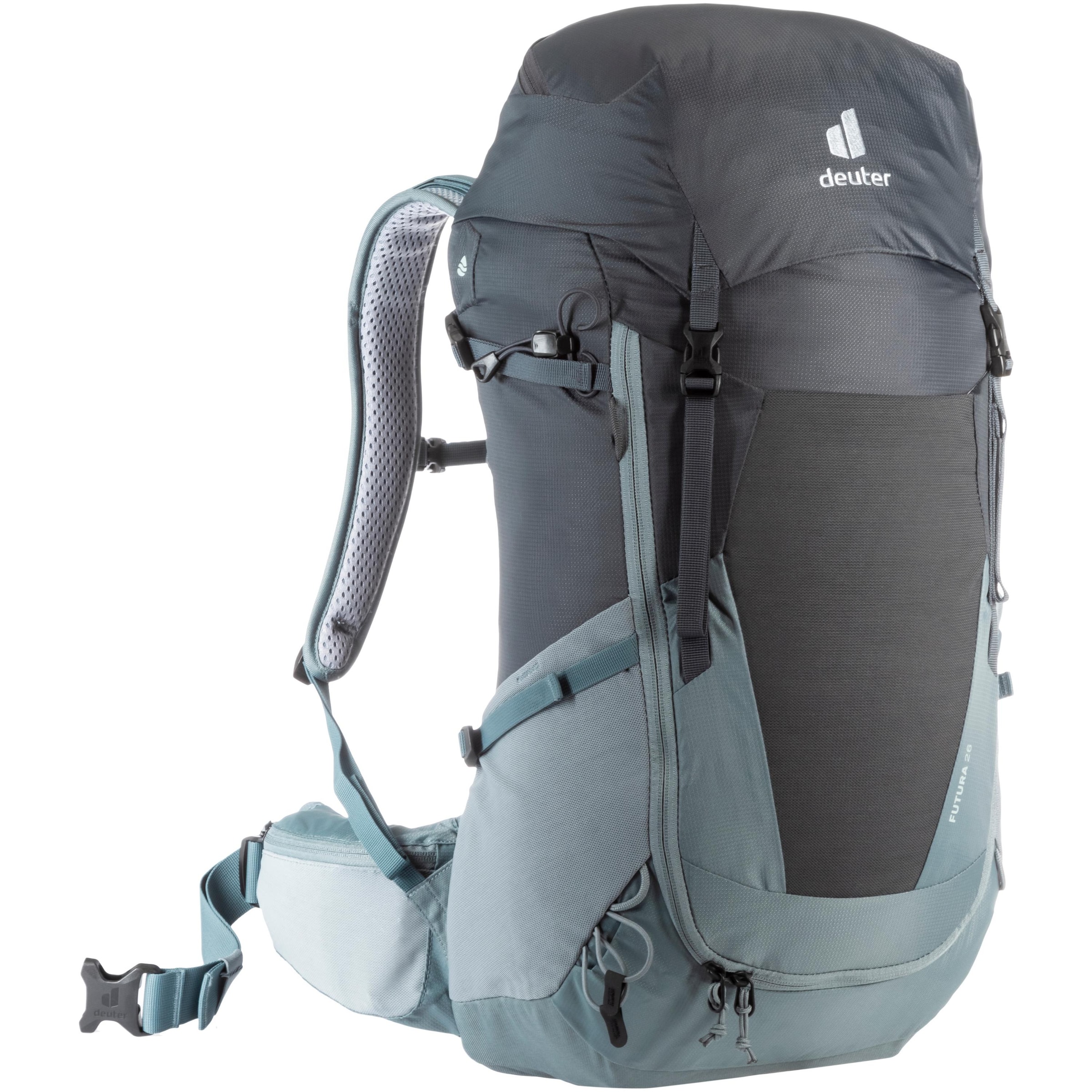 DEUTER Sports Backpack 'Futura' in Grey: front