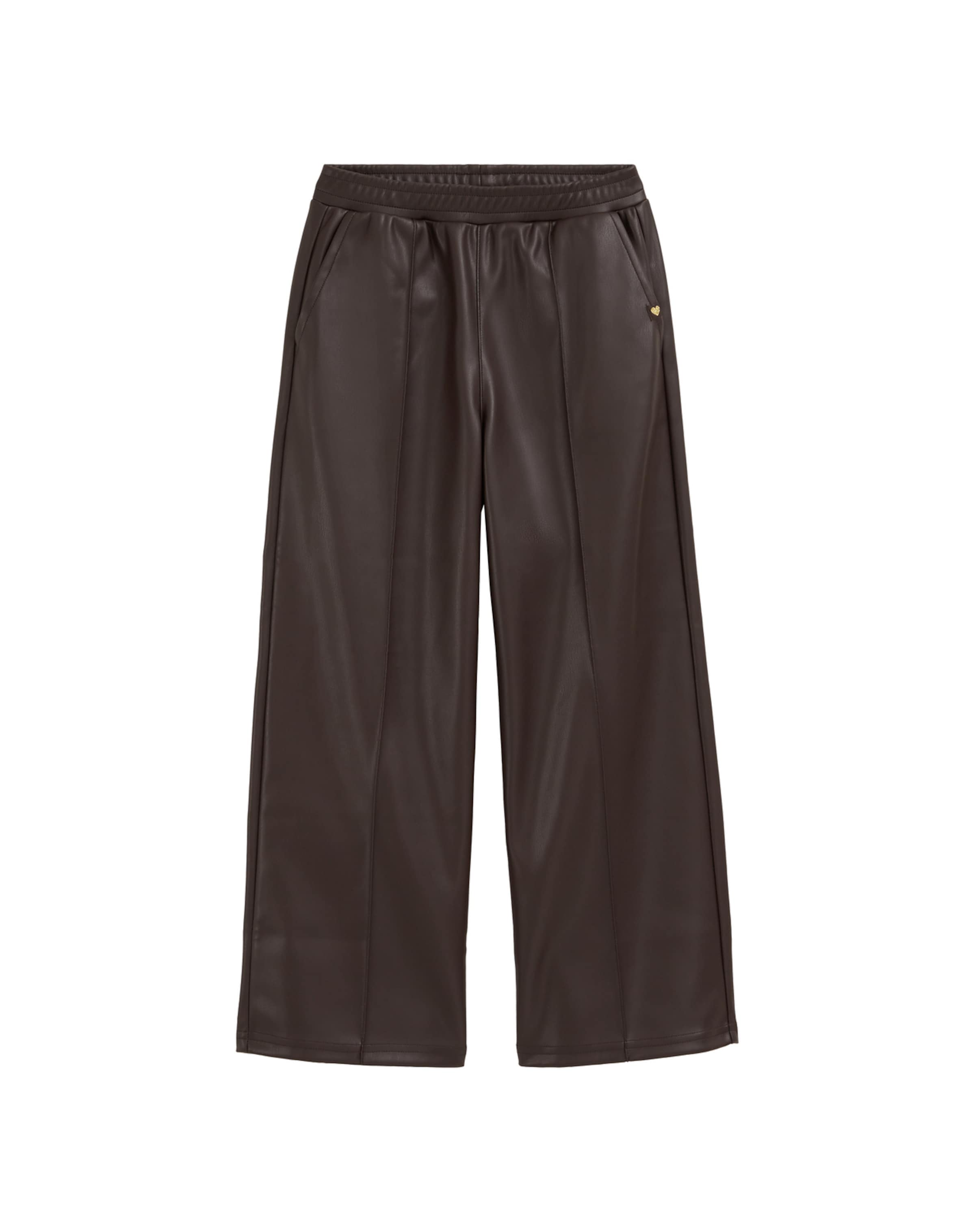 WE Fashion - Loosefit Pantalón en marrón: frente