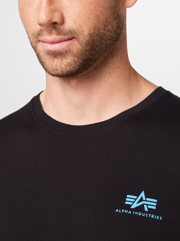 T-Shirt ALPHA INDUSTRIES en noir