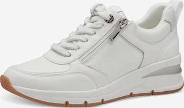 TAMARIS Sneaker low i hvid: forside
