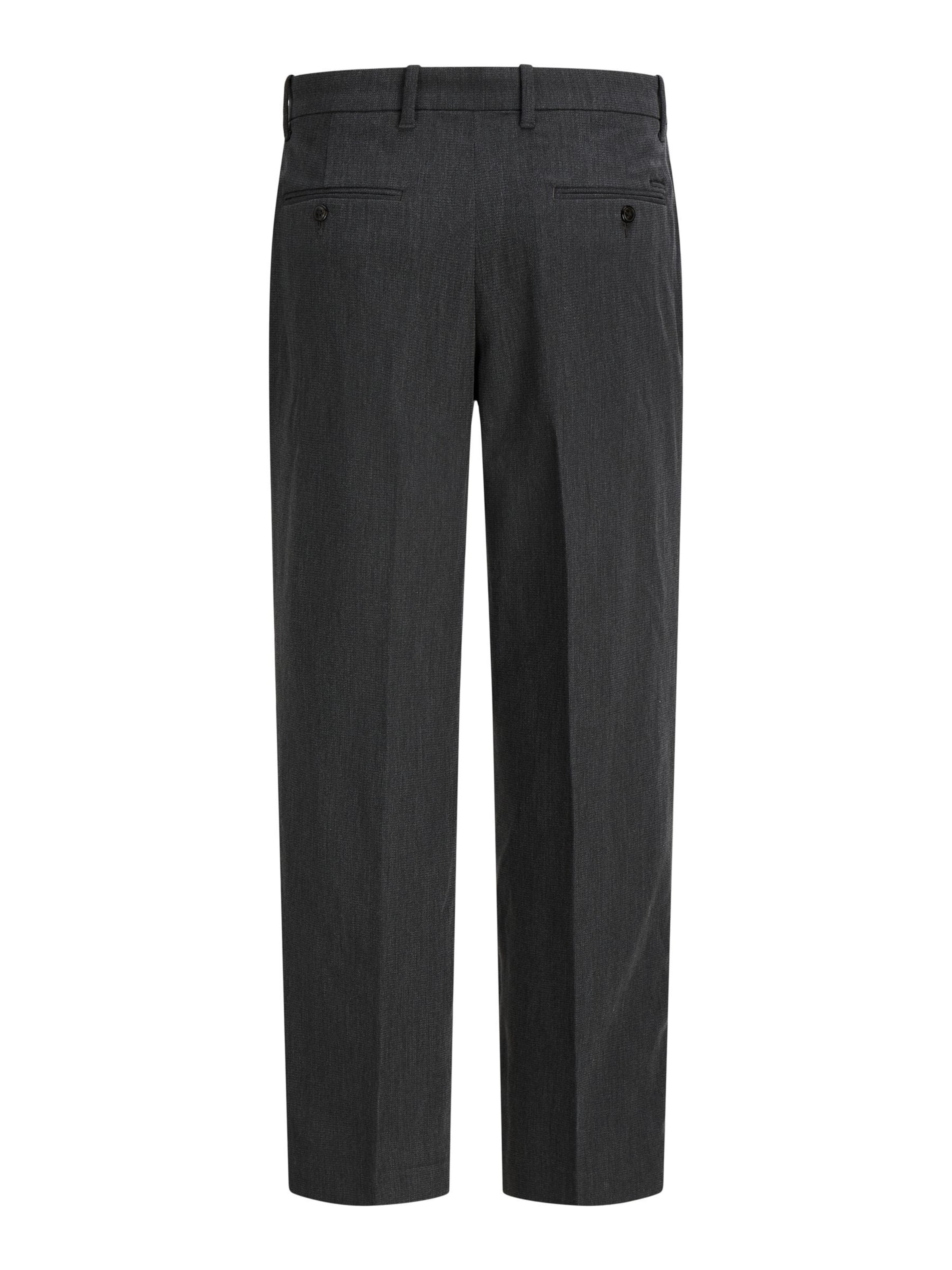 JACK & JONES Loosefit Bandplooibroek in Grijs