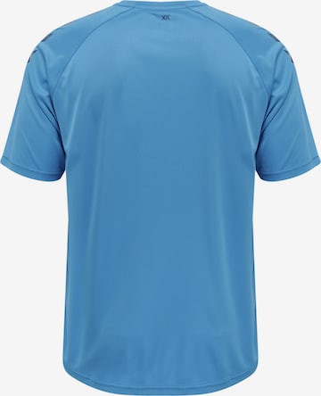 Hummel - Camisa funcionais 'Poly' em azul