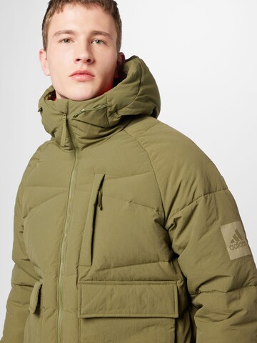 ADIDAS SPORTSWEAR Outdoor jacket 'Big Baffle' in Green