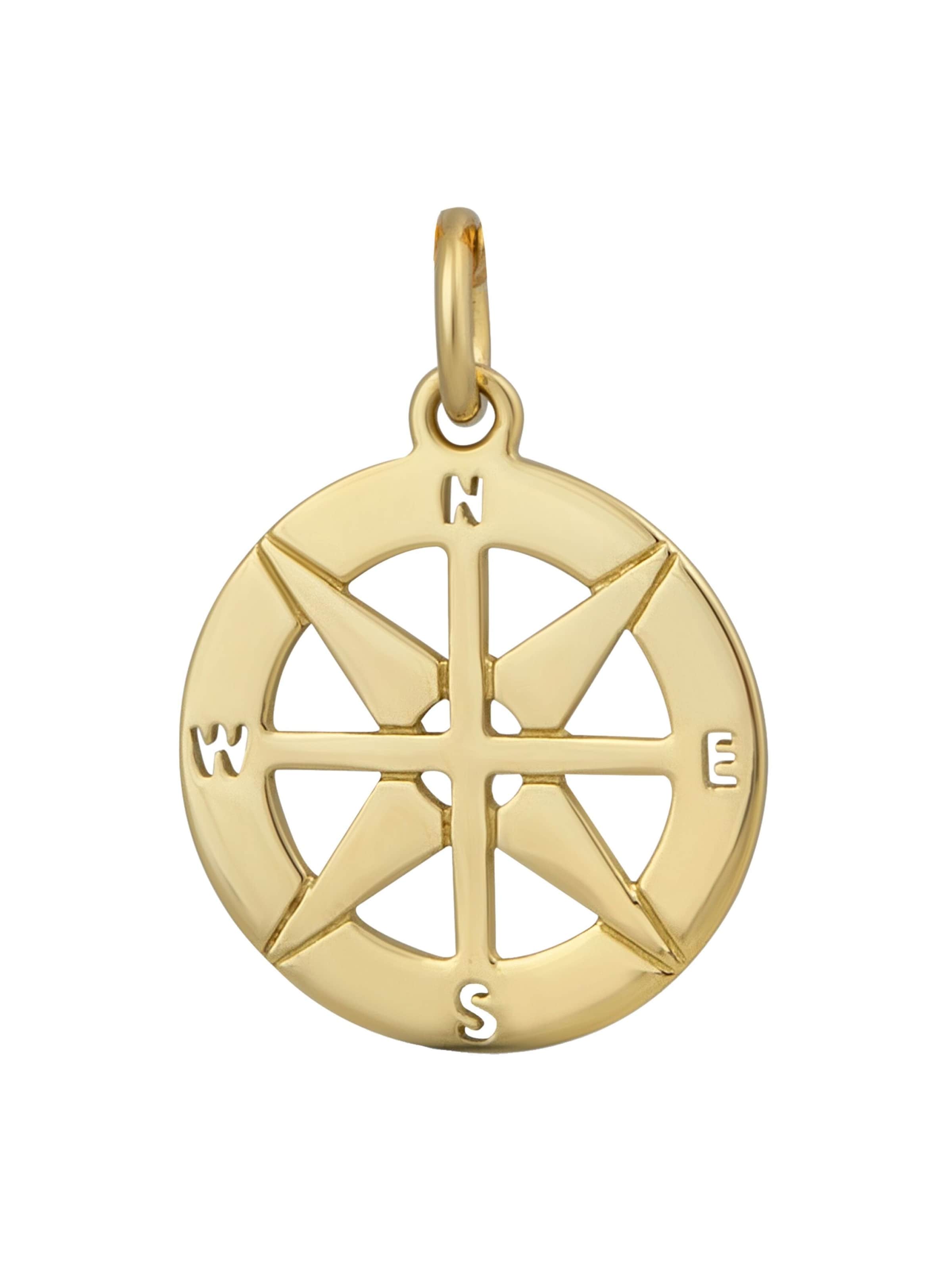 Orolino Anhänger in Gelb: Vorderseite