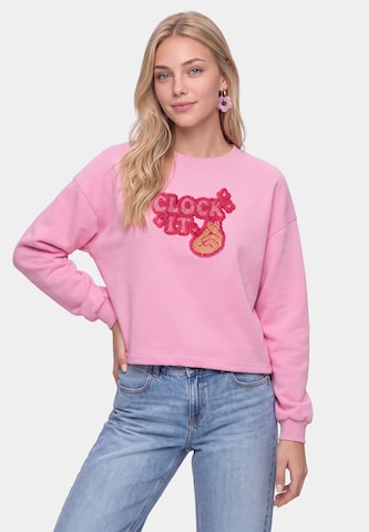 MYMO - Sudadera en rosa: frente