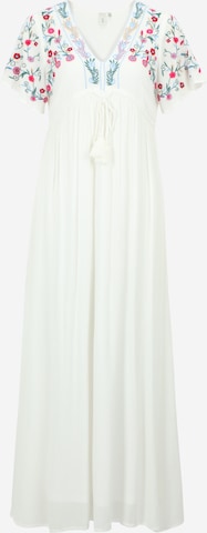 Robe 'Chella' Y.A.S Tall en blanc : devant