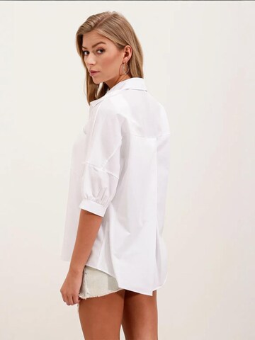 Bigdart Blouse in Wit