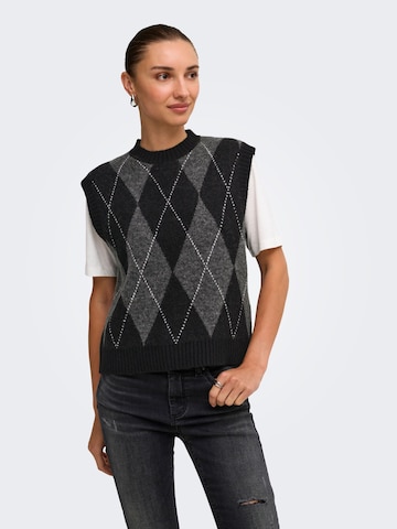 Gilet di ONLY in nero: frontale