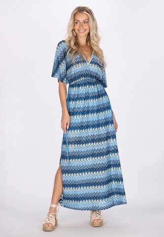 IZIA Summer dress in Blue: front