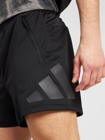 ADIDAS PERFORMANCE Regular Sportshorts 'Essentials' in Schwarz