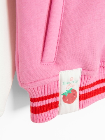 Cool Club Sweat jacket in Pink