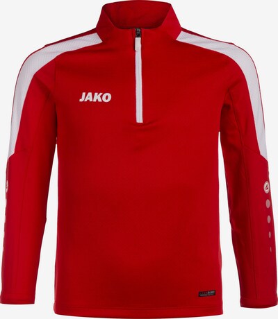 JAKO Sports sweatshirt 'Power' in 128 in Red / White, Item view