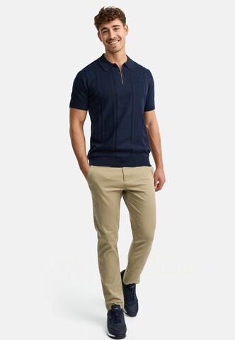 INDICODE JEANS Shirt ' Sago ' in Blauw