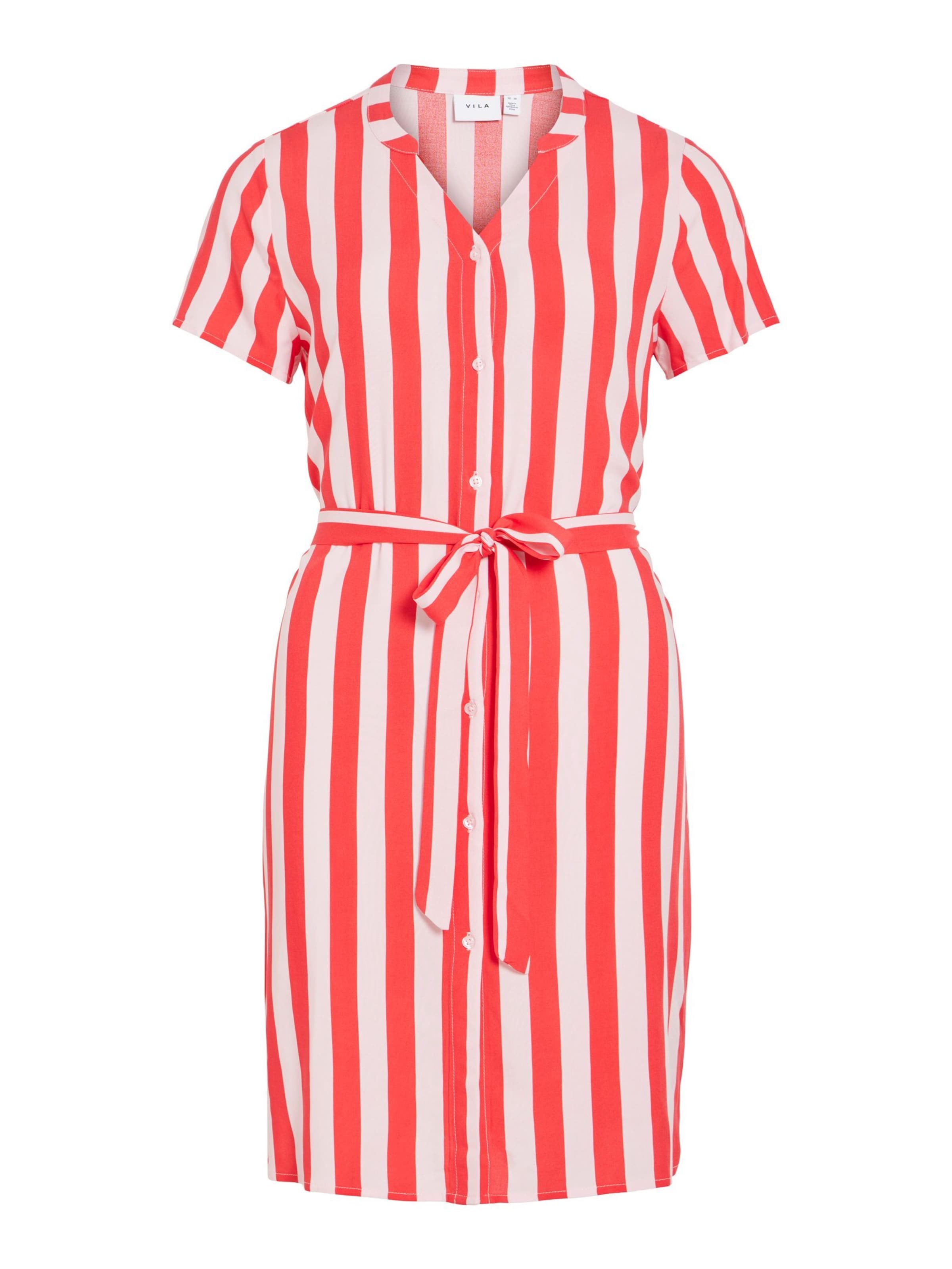 VILA Blousejurk 'VIIda Paya' in Rood: voorkant